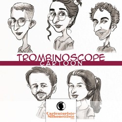 Trombinoscope Cartoon | Caricaturiste-Silhouettiste.com